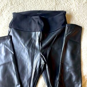 Spanx pleather leggings